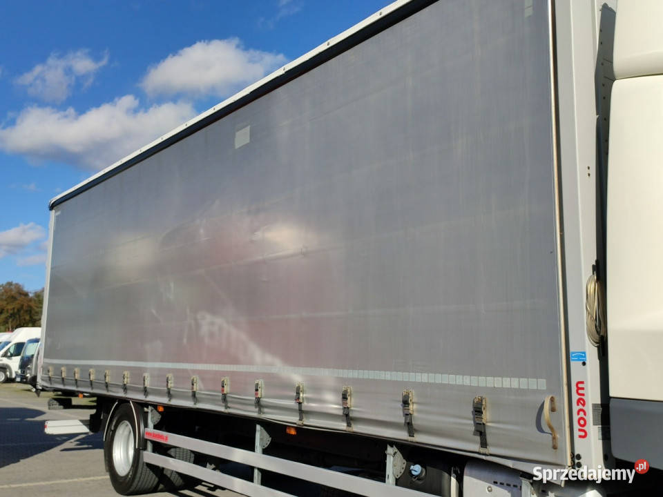 DAF CF 290 E6 Firana Tył Drzwi Dach Podnoszony Rok produkcji 2018 świętokrzyskie Widełki