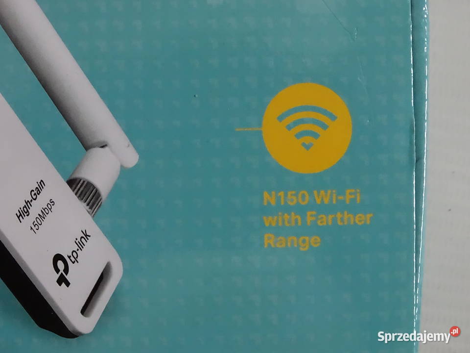 NOWA Karta Sieciowa TPLink TLWN722N 150 Mbps Biłgoraj