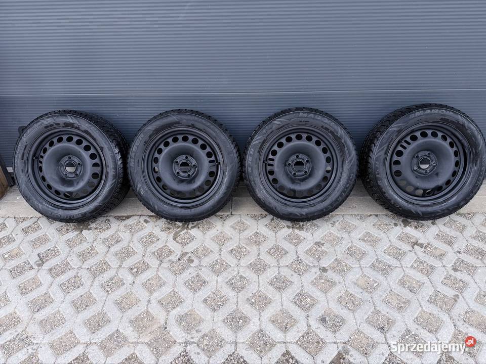 Koła zimowe 5x105 R16 Opel 6 5J ET39 56 6 mm Humniska sprzedam