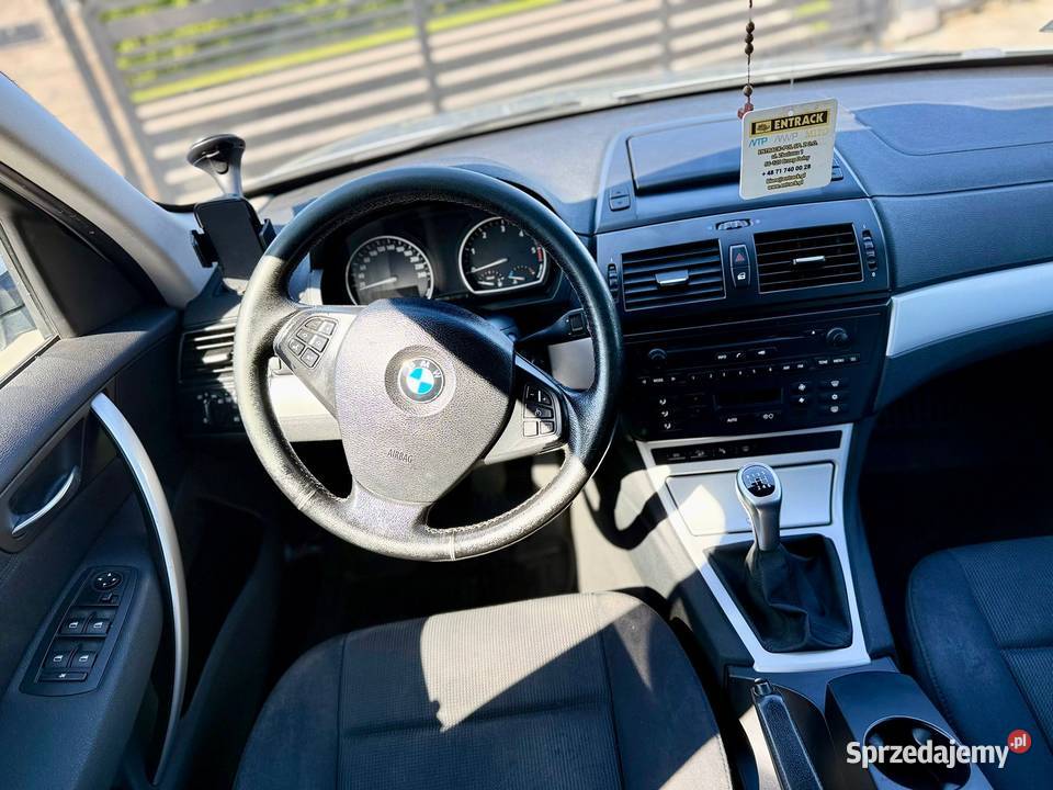BMW X3 xDrive 20 Diesel 177 4x4 2008 podkarpackie Sanok sprzedam
