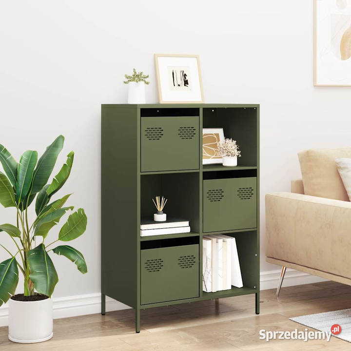 Szafka oliwkowa 68x39x1035 stal WM851410 Pozostałe Warszawa
