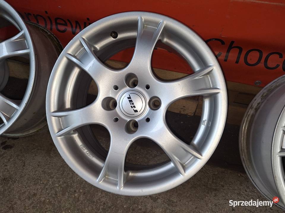 Alufelgi 4x108 15 ET15 CITROEN C3 C4 PEUGEOT Średnica 15" Motoryzacja kujawsko-pomorskie Choceń