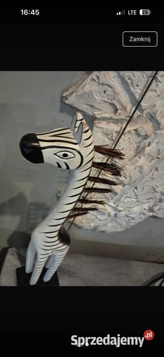 Figurka żebra Boho skandynawski dekoracja Lubin