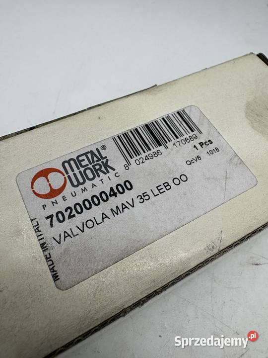 Metal Work 7020000400 Zawór ręczny Pozostałe Warszawa