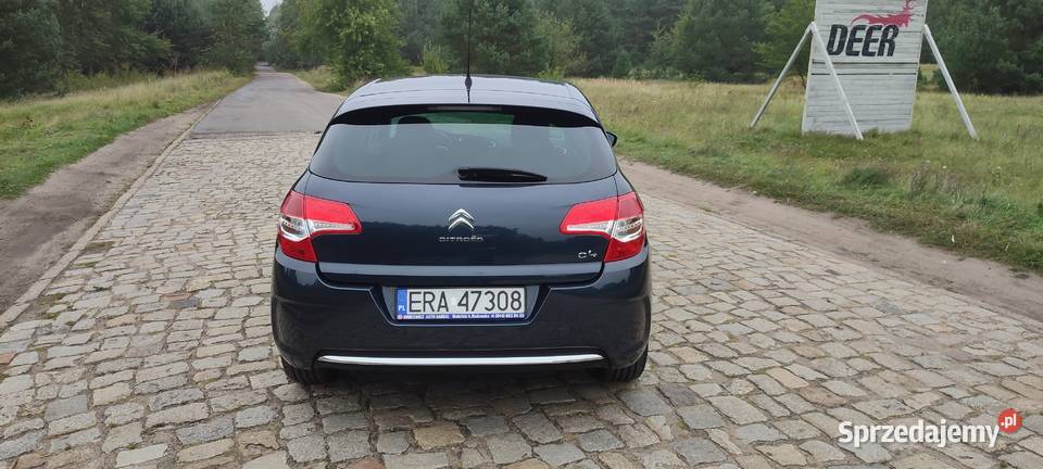Citroen C4 nawigacja tempomat Rok produkcji 2013 C4 wielkopolskie Piła
