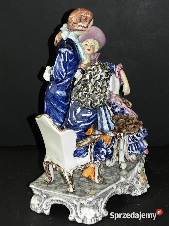 Roceram porcelana grupa figuralna Dyskusja kolor wielkopolskie Środa Wielkopolska