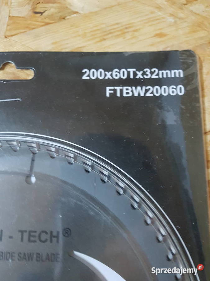 Tarcza widiowa do cięcia drewna Falon 200x32x60T Elektryczne wielkopolskie Głogowa