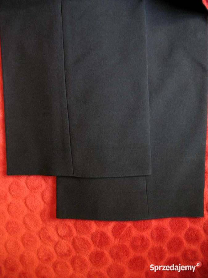 Spodnie czarne eleganckie męskie W 32 L33 pas 85 Moda i Styl Siedlce