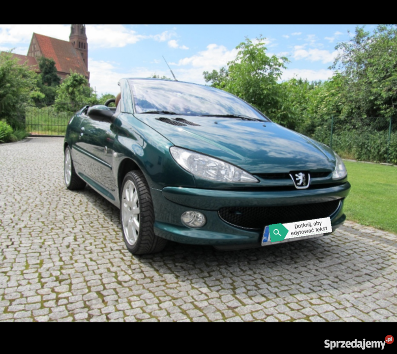 Peugeot 206 CC Roland garros wielkopolskie Daszewice