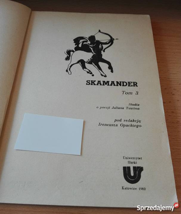 Skamander 3 Studia o poezji Juliana Tuwima Gdańsk