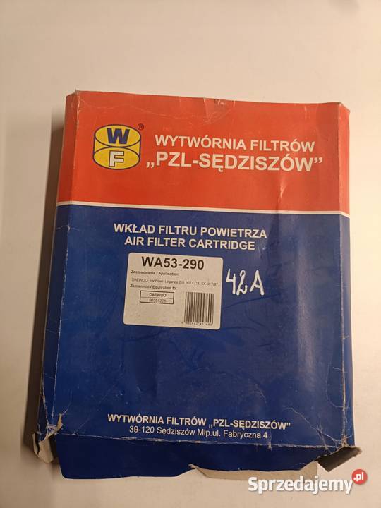 Daewoo Leganza 20 22 i FILTR POWIETRZA WA53290 lubelskie Rudka