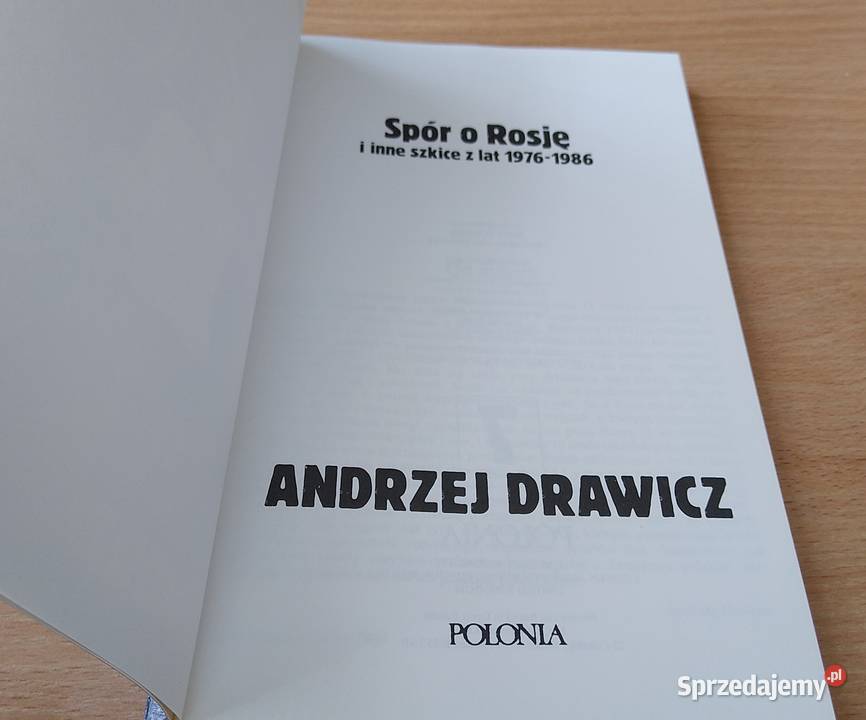 Spór o Rosję i inne szkice z lat 19761986 Gdańsk