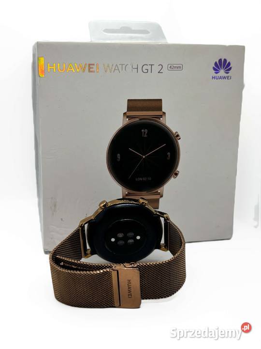 Smartwatch Huawei Watch GT 2 42mm złoty warmińsko-mazurskie Elbląg