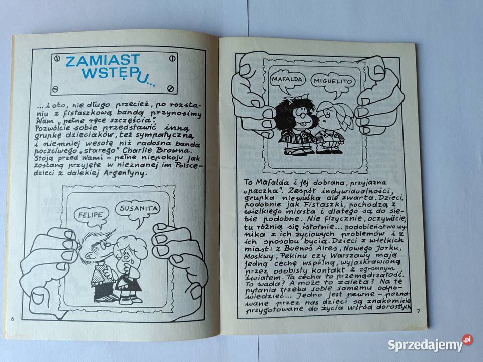 Komiks Fistaszki trzecie spotkanie Ch M Schulz i Gdynia