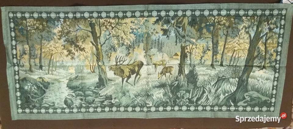 Nieużywana makatka PRL 175x70 Rzeszów