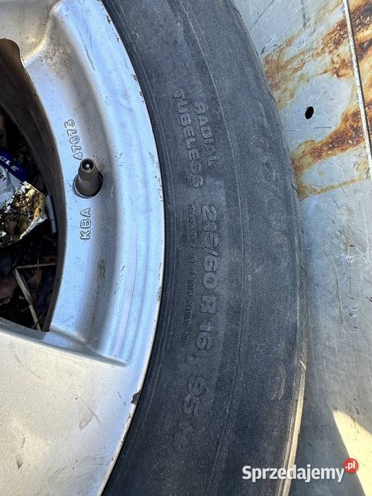 Alufelgi 5x1143 Chrysler Dodge z oponami letnimi Samochodowe Bydgoszcz sprzedam