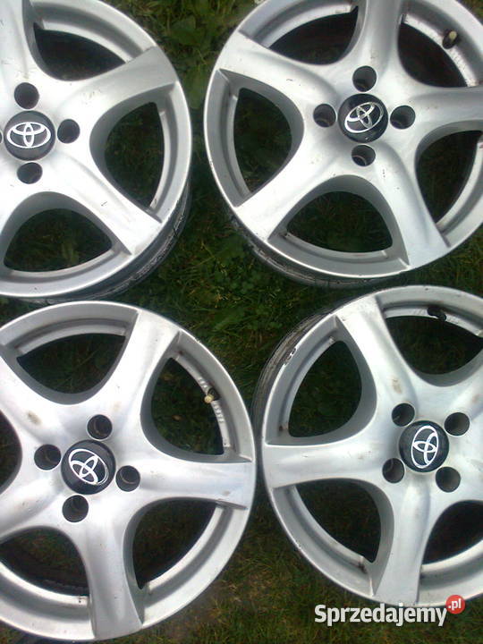 felgi aluminiowe 15 Toyota Yaris Corolla Samochodowe Jarosław