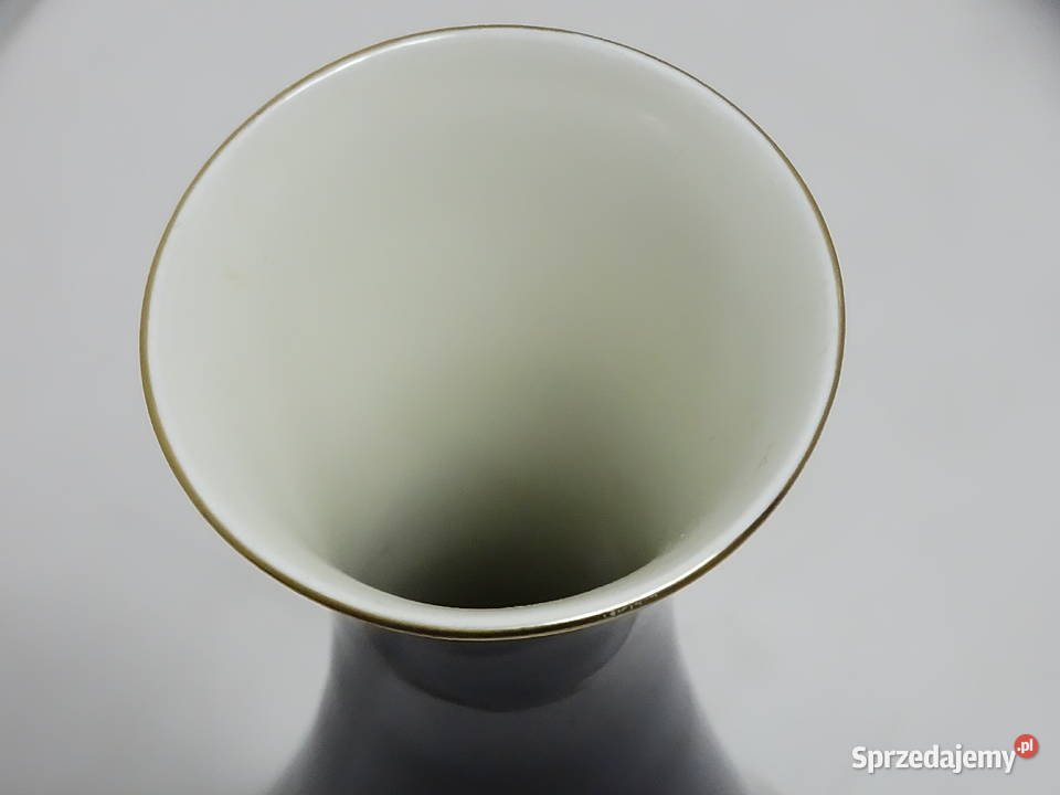 Duża Wazon Porcelanowa KPM Bavaria Echt Cobalt Biłgoraj
