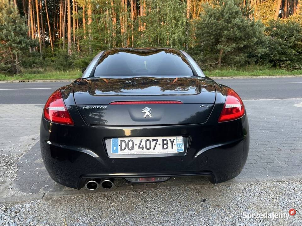 Peugeot rcz 16 benz 156 AUTOMAT Czarna 114300km RCZ Ostrów Wielkopolski sprzedam