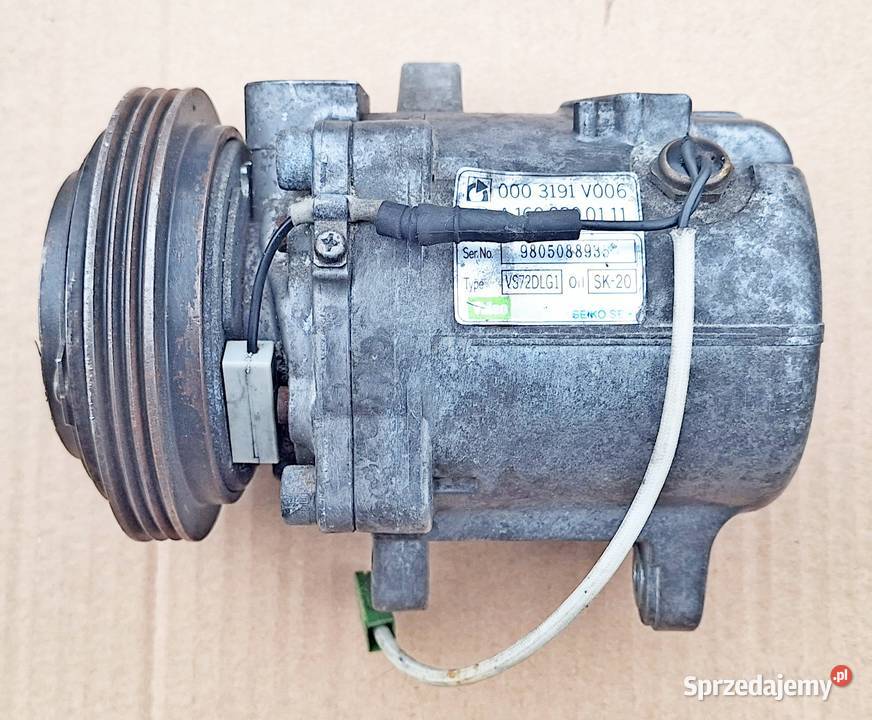 Smart ForTwo Sprężarka klimatyzacji 0003191V006 Radom