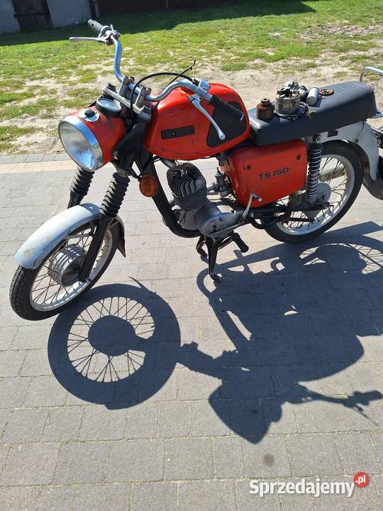 Motocykl MZ ts 150 etz Młynik