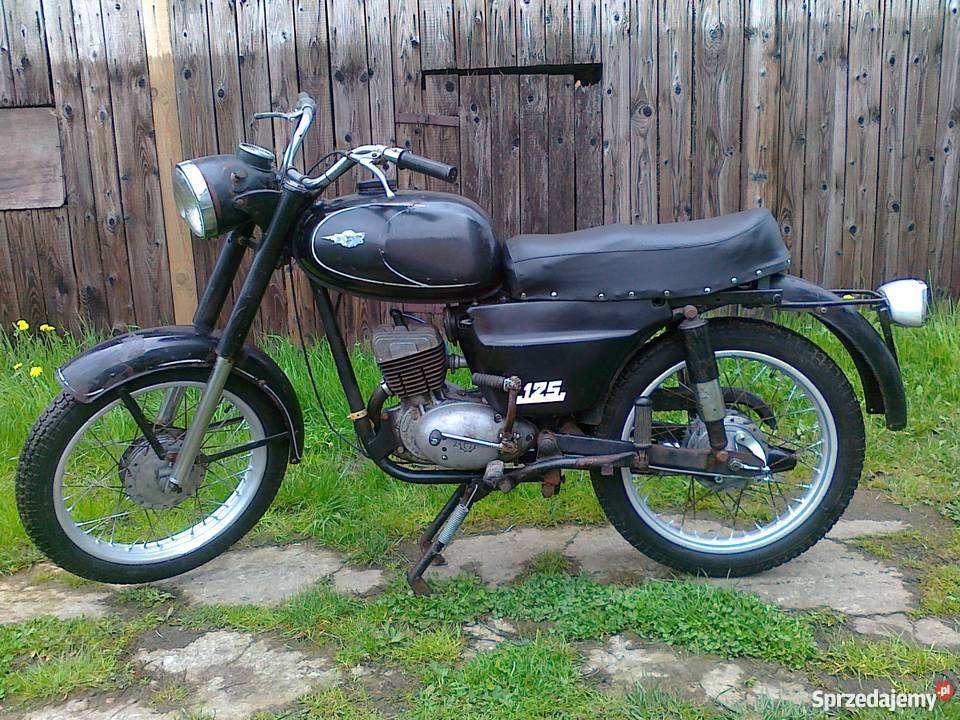 WSK 125 Garbuska w oryginale Mielec