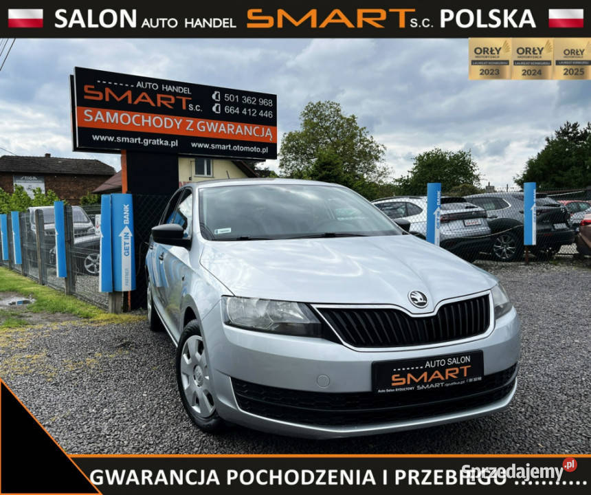 koda RAPID Salon Navi Kamera Cofania wielofunkcyjna kierownica Rydułtowy