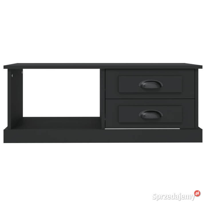 Stolik kawowy czarny 90x50x35 materiał sprzedam