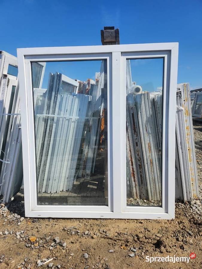 OKNA KacprzaK 147x163 Okno Używane Plastikowe Okna ścienne Lublin