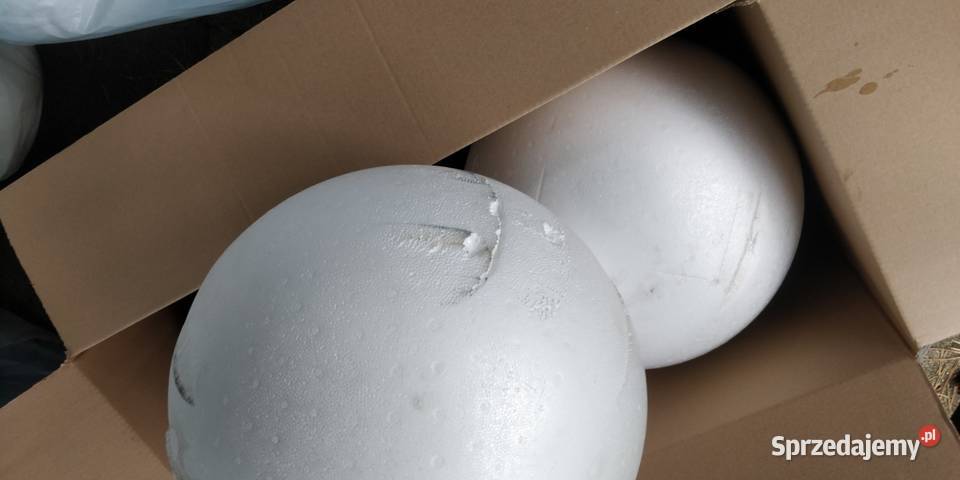 Kula styropianowa 40 Pakiet 2 Pełna w środku łódzkie Skierniewice