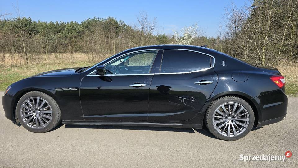 MASERATI GHIBLI S 4X4 30 V6 410 KONI kamera cofania Ghibli Gliwice