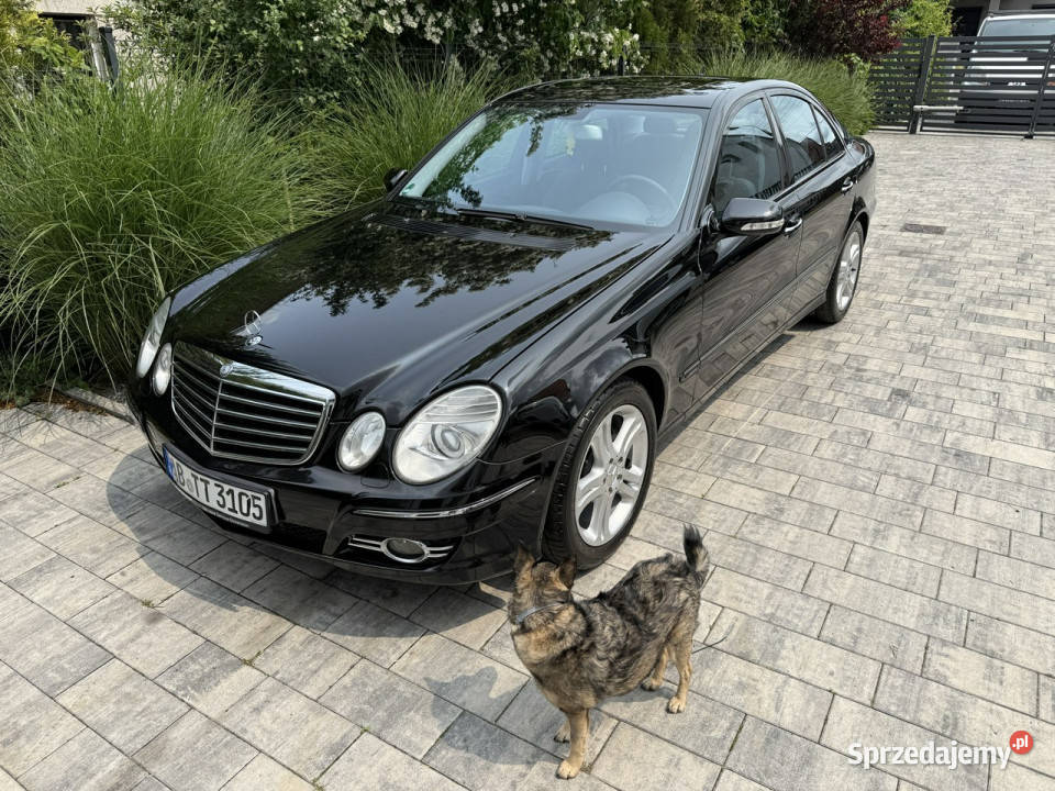 Mercedes E 200 zadbana 100 oryginalny przebieg czujnik zmierzchu Poznań sprzedam