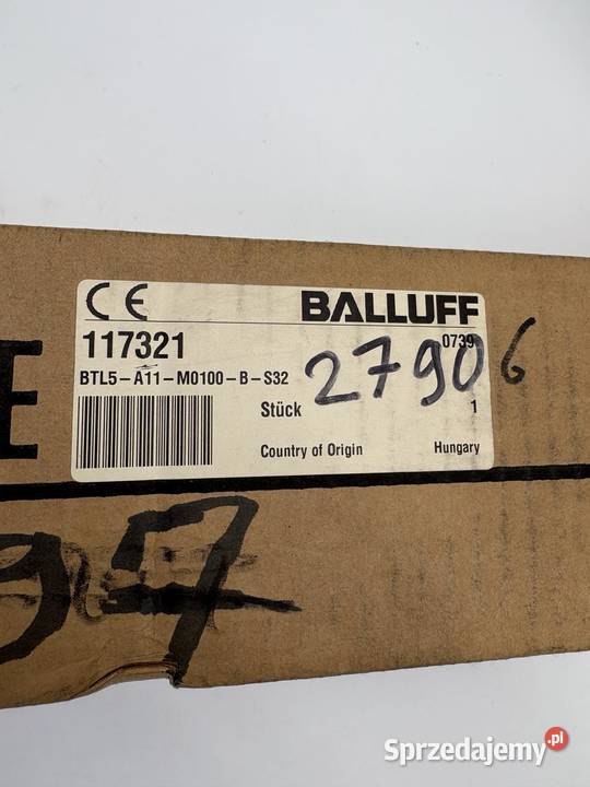 Balluff BLT5A11M0100BS32 Micro Pulse Transducer Warszawa sprzedam
