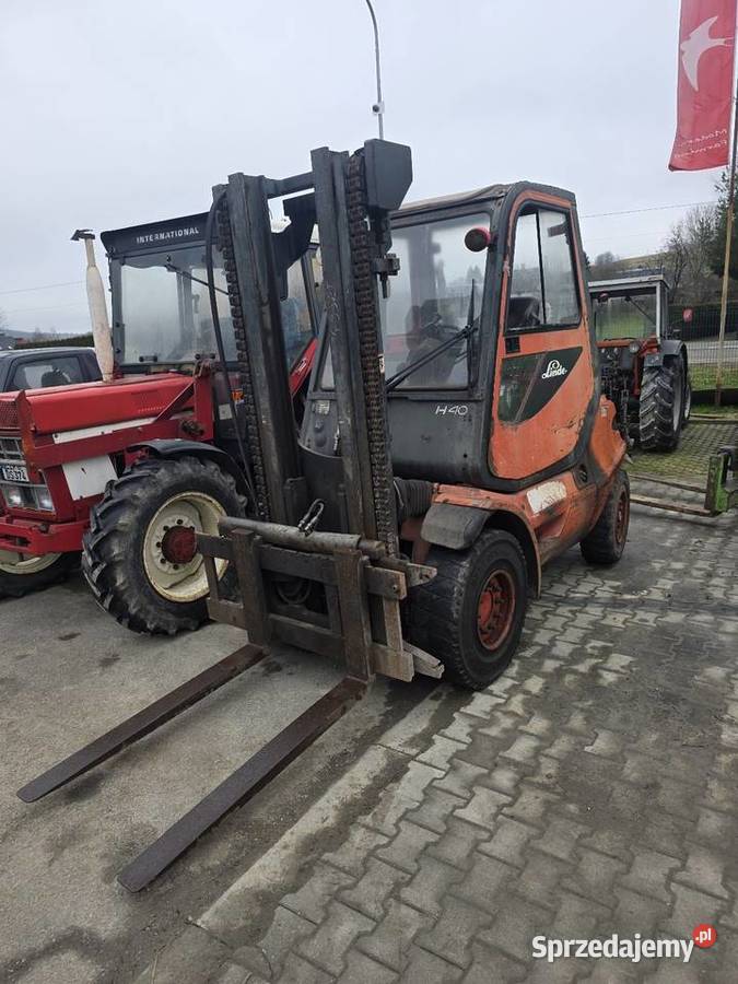 Wózek Linde h40 D Perkins diesel Domaradz