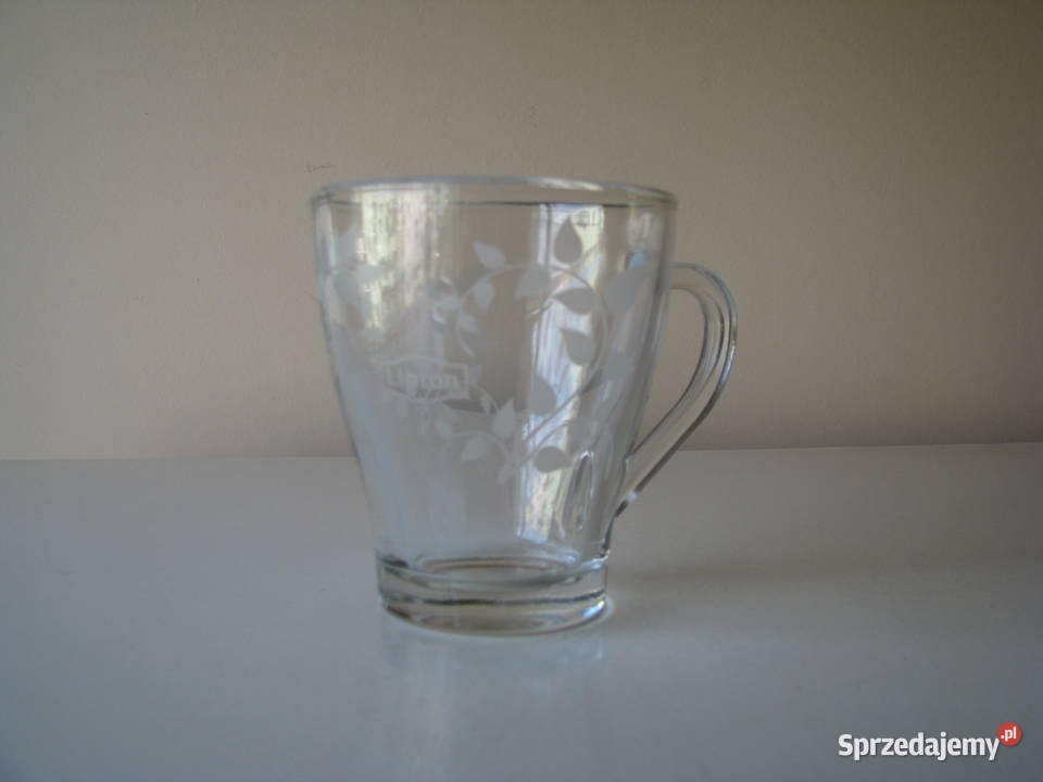 Szklanka kubek szklany Lipton Brzegi