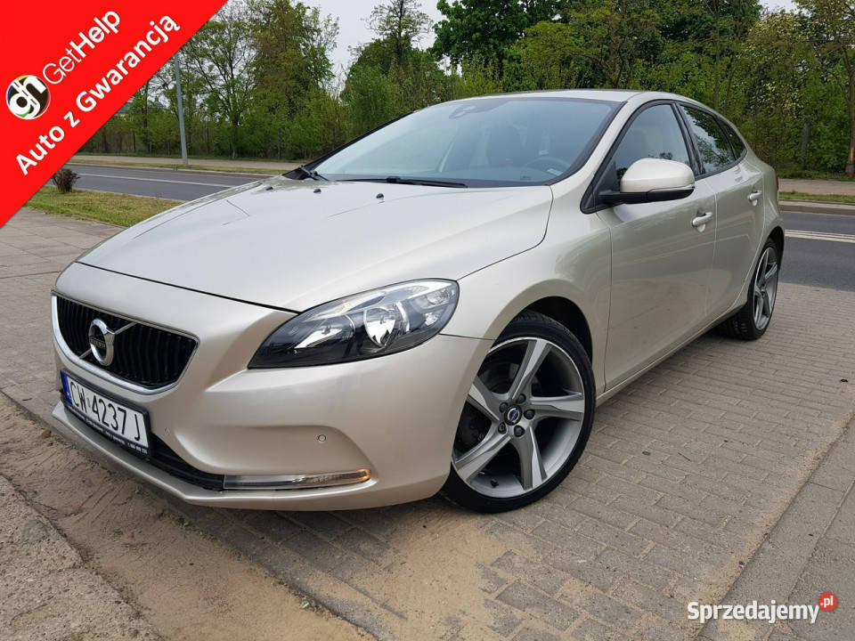 Volvo V40 20 Turbo Benzyna 152 Nawigacja Skóry Włocławek