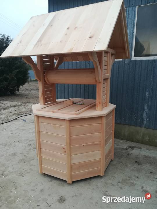 Studnia drewniana ogrodowa ozdobna użytkowa Tyszowce sprzedam