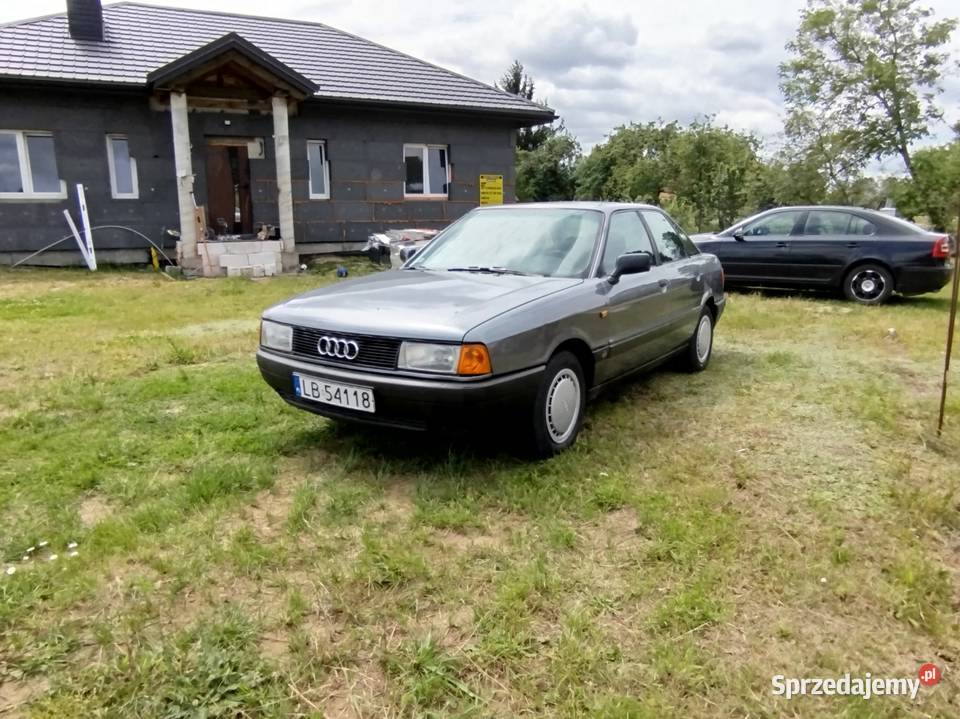Audi 80 1991 16 bg dobra baza na klasyka benzyna+LPG Biała Podlaska