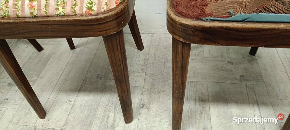 krzesło krzesła Thonet art deco lata 30te łódzkie Radomsko