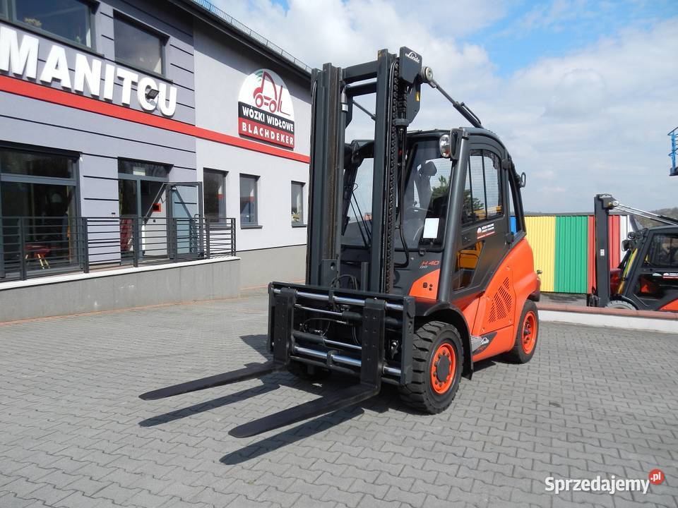 Wózek widłowy Linde H40D02 Pozycjoner wideł Linde Mogilany