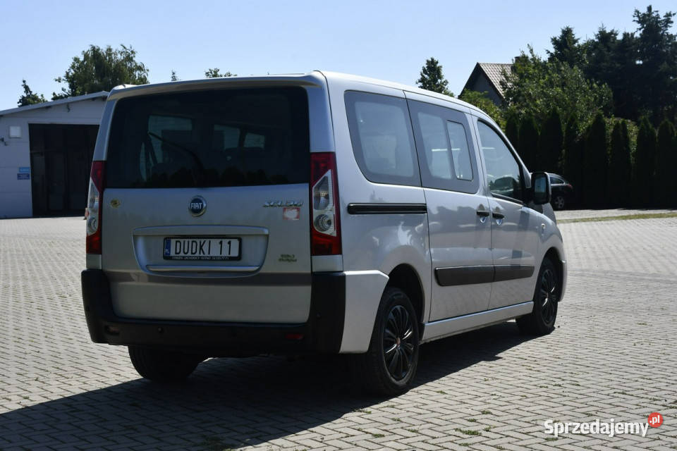 Fiat Scudo 20jtd DUDKI11parktronic8 kurtyny powietrzne