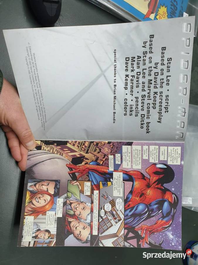 SpiderMan komiks filmowy Gdynia