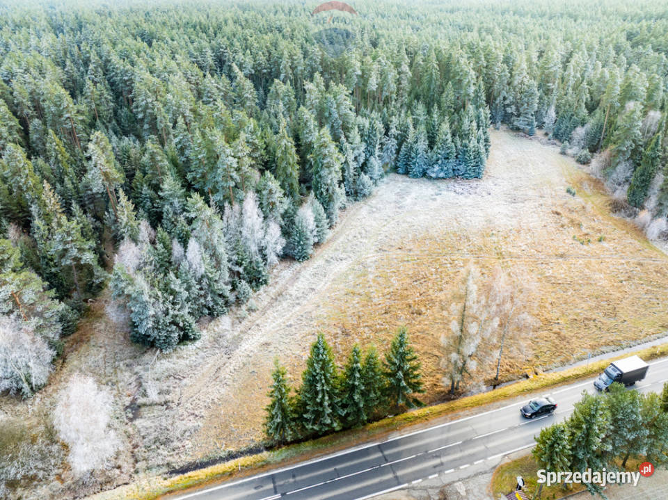 Działka głównej drodze w Harklowej sprzedam