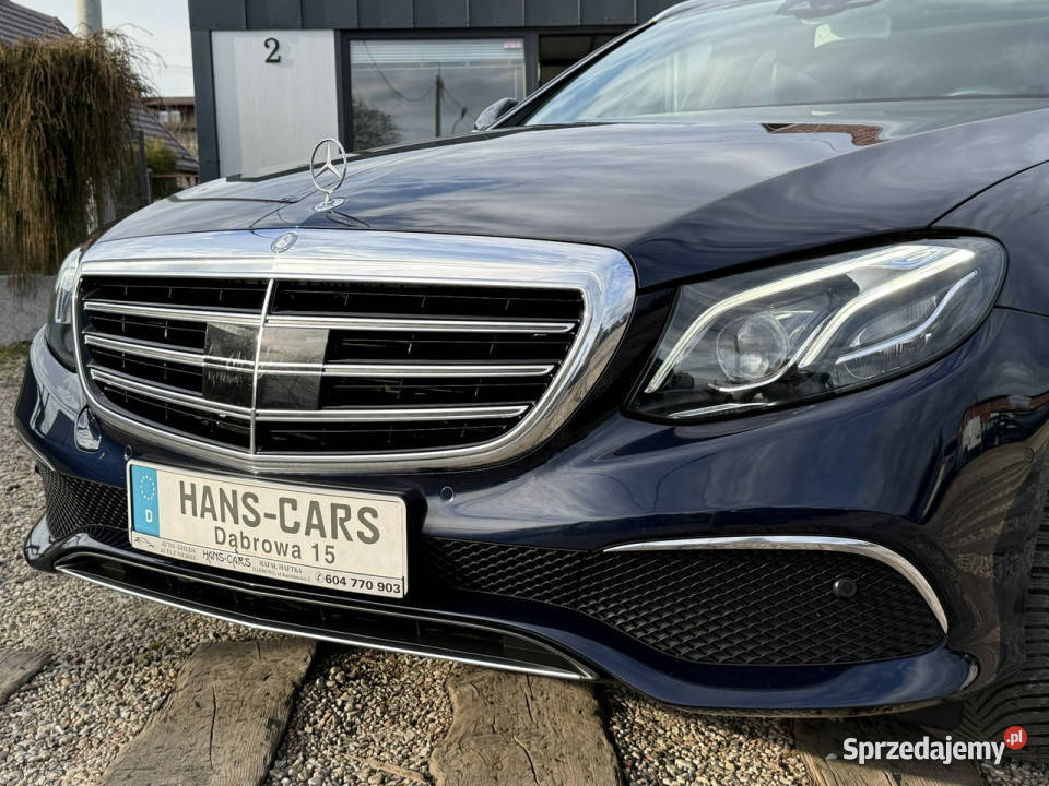 Mercedes E 220 NAVIautomatskóryz Niemiec W213 system Start-Stop pomorskie Dąbrowa
