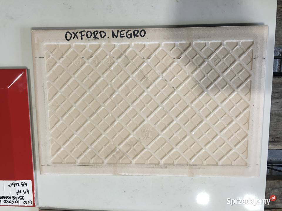 Glazura płytka ścienna oxford negro i oxford Reguły