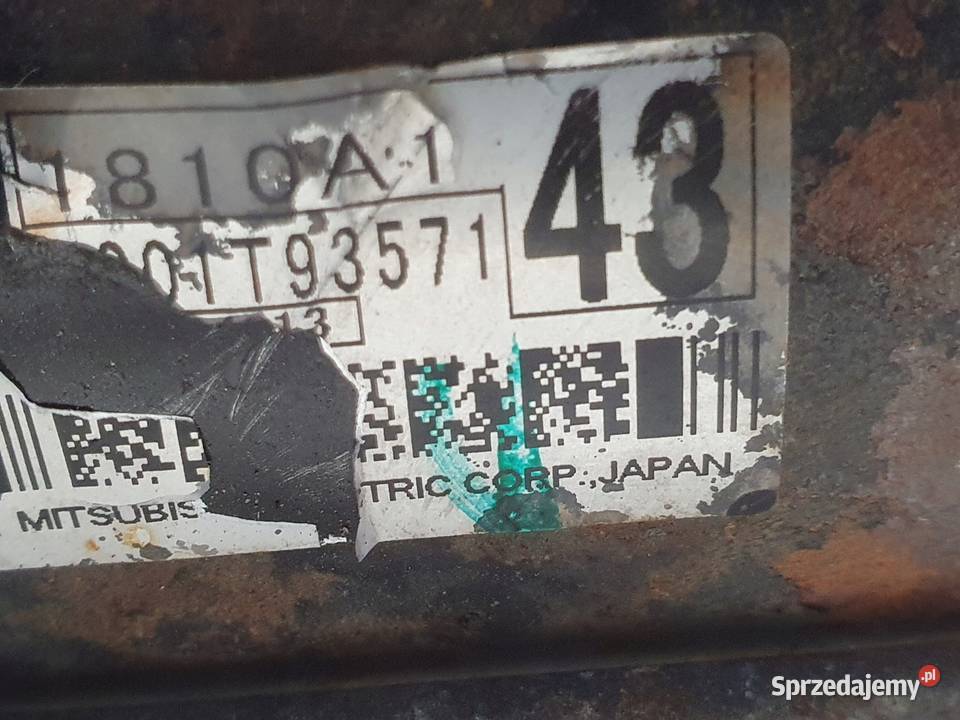 Mitsubishi Lancer VIII 20 DID ROZRUSZNIK Janów