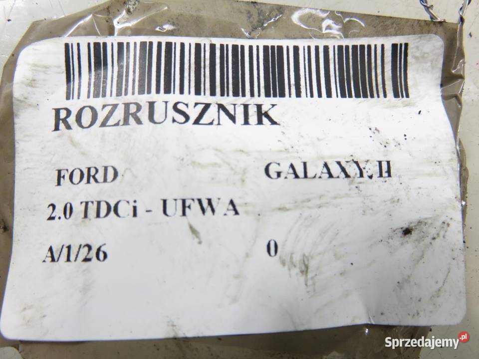 ROZRUSZNIK FORD GALAXY II 20 TDCi UFWA