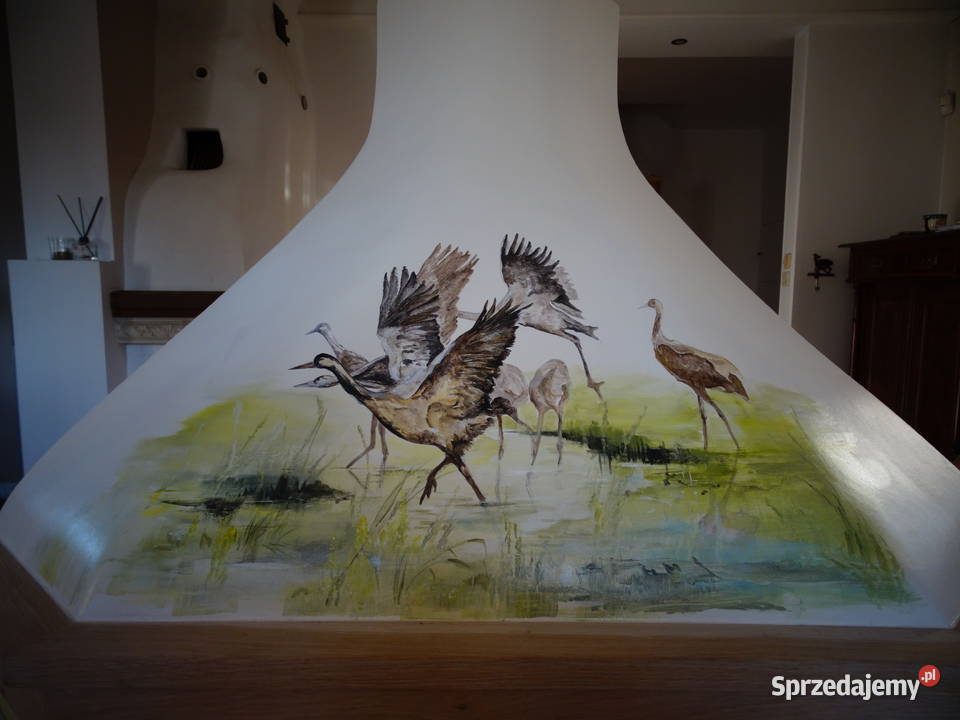 okap kuchenny narożny kuchnie kaflowa Poznań