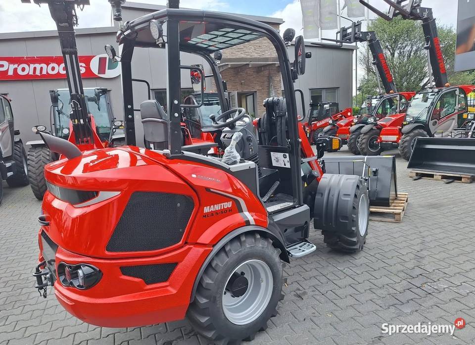 Manitou ładowarka przegubowa MLA 550 H Dźwigi, podnośniki Strzeszkowice Duże