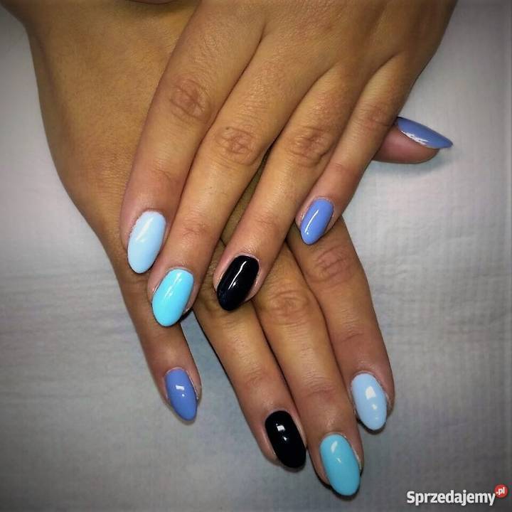 Paznokcie żelowe hybrydowe pedicure Chorzów